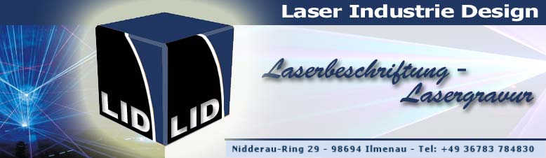 LID Laser Industrie Design - Lasergravur und Laserbeschriftung - Datenschutz